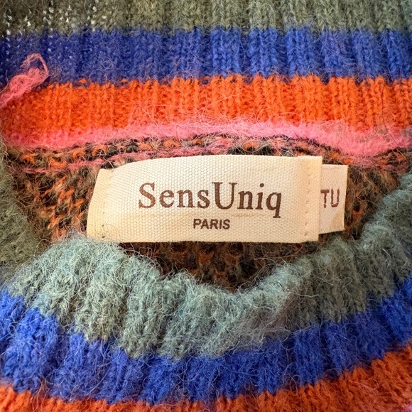 SensUniq Paris Hearts Sweater Multicolor One Size (TU) - Picture 4 of 5